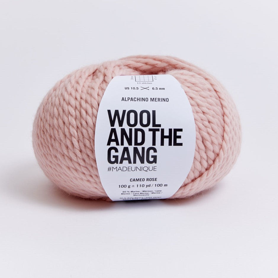 Wool and the Gang | Alpachino Merino | Cameo Rose