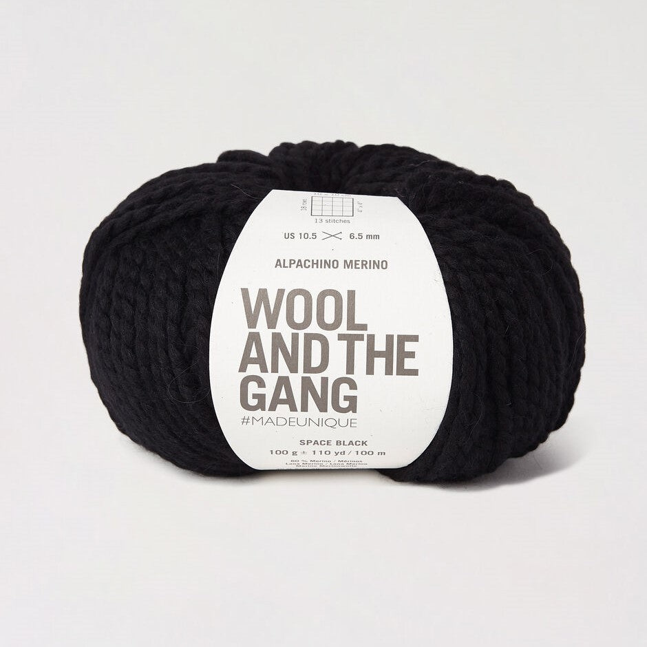 Wool and the Gang | Alpachino Merino | Space Black