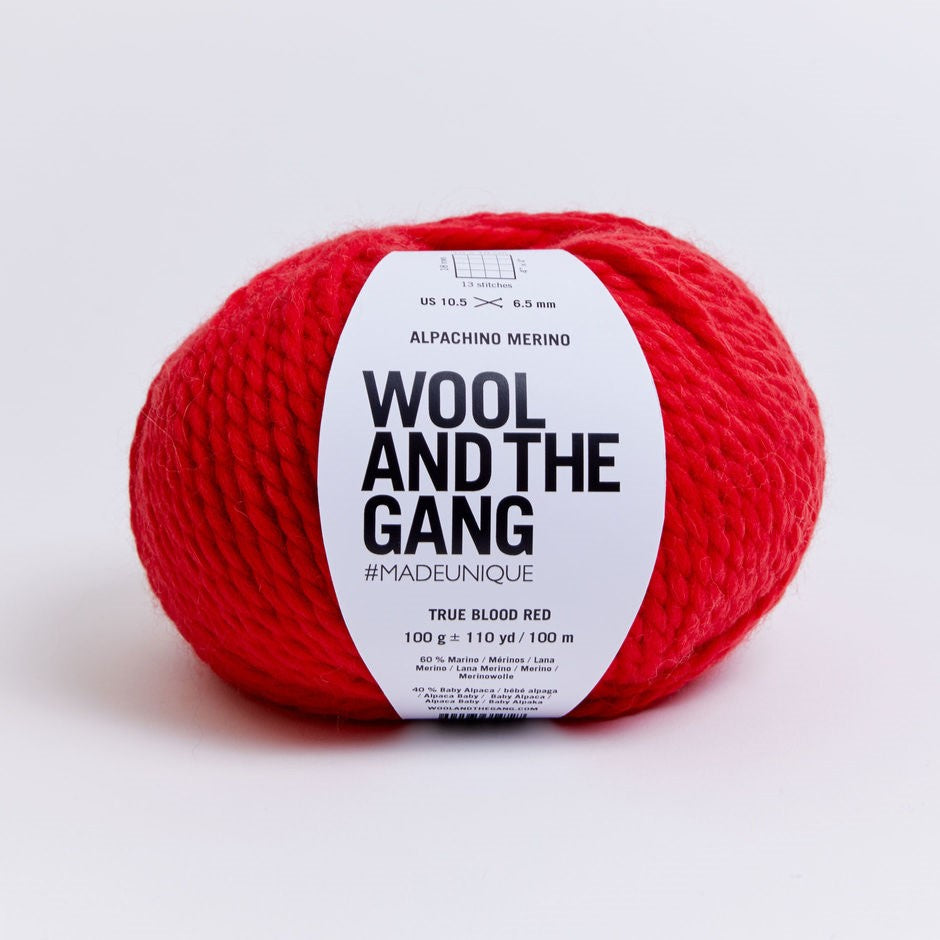 Wool and the Gang | Alpachino Merino | True Blood Red