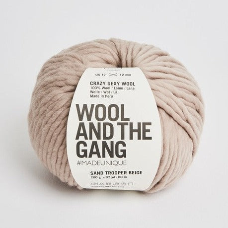 Wool and the Gang | Crazy Sexy Wool | Sand Trooper Beige