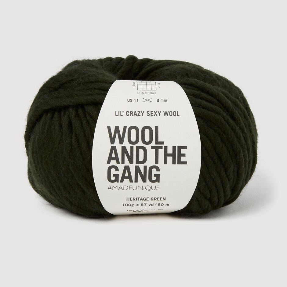 Wool and the Gang | Lil' Crazy Sexy Wool | Heritage Green
