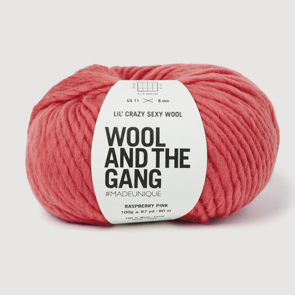 Wool and the Gang | Lil' Crazy Sexy Wool | Raspberry Pink