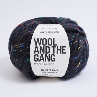 Wool and the Gang | Crazy Sexy Wool | Allsorts Black