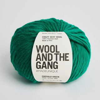 Wool and the Gang | Crazy Sexy Wool | Emerald Green