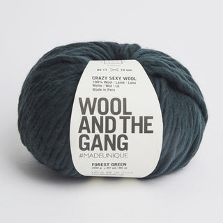 Wool and the Gang | Crazy Sexy Wool | Forest Green