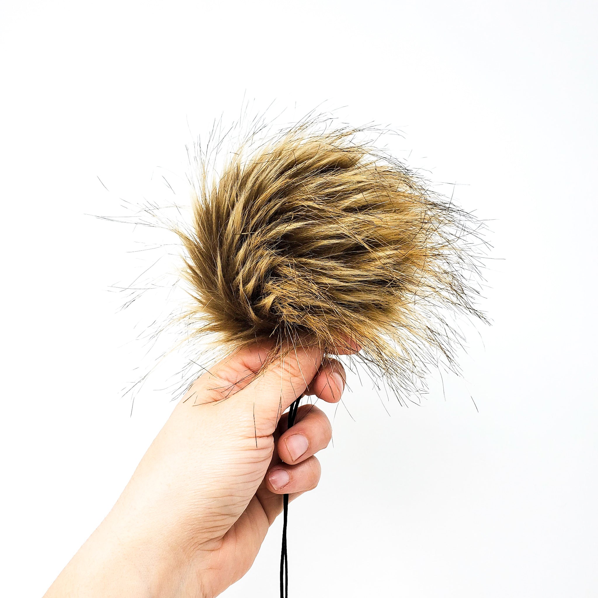 Grizzly Faux Fur Pom Poms (ARCHIVED)
