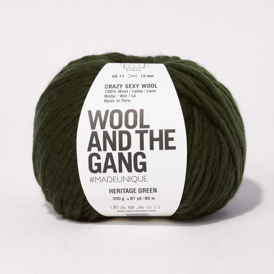 Wool and the Gang | Crazy Sexy Wool | Heritage Green