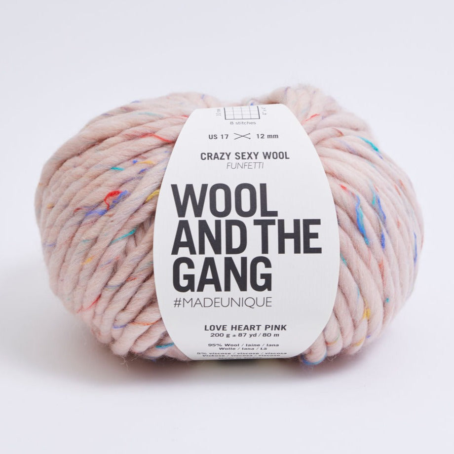Wool and the Gang | Crazy Sexy Wool | Love Heart Pink