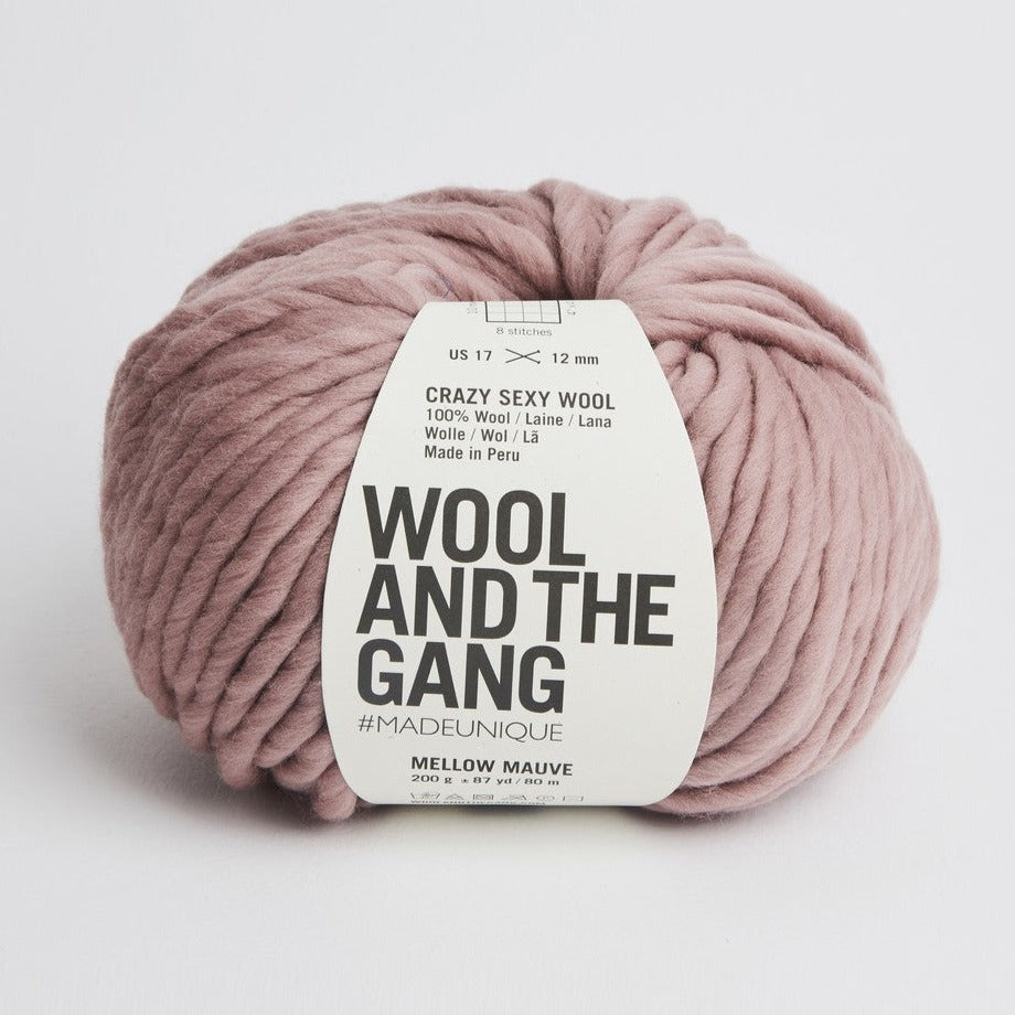 Wool and the Gang | Crazy Sexy Wool | Mellow Mauve