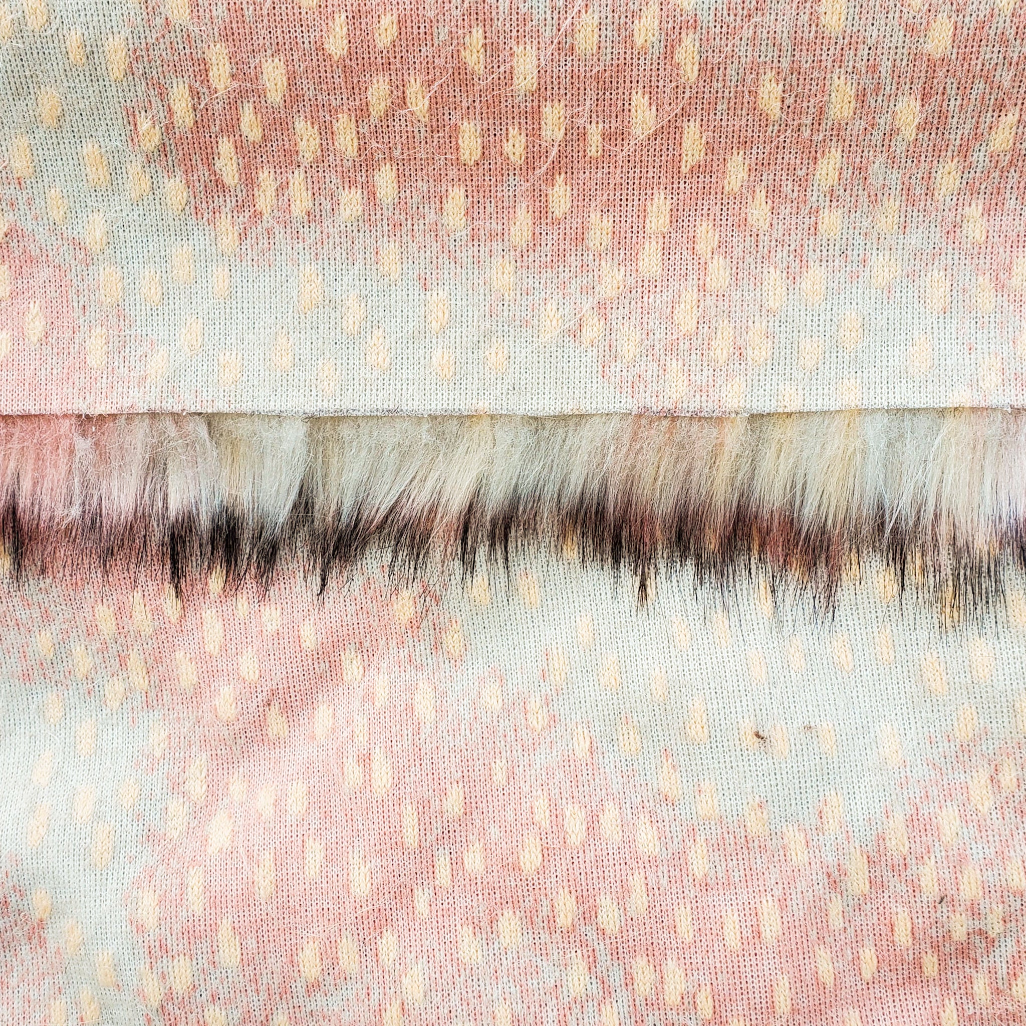 Pink Lemonade (NEW LOT) Fake Fur Faux Fur Fabric by the Metre / Yard