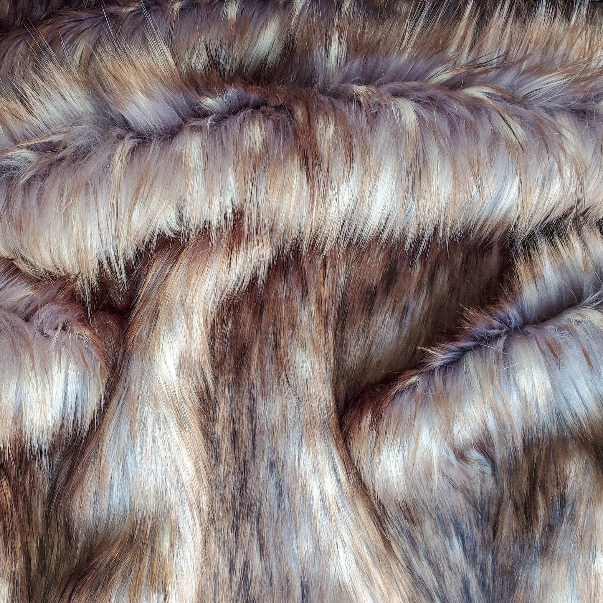 Bubblegum Faux Fur Fabric by the Yard or Meter