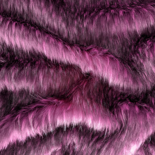 Raspberry 2.0 Fake Fur Faux Fur Fabric by the Metre / Yard