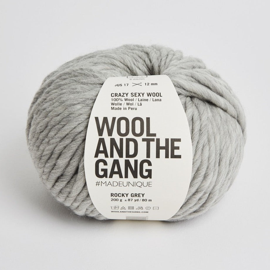 Wool and the Gang | Crazy Sexy Wool | Rocky Grey