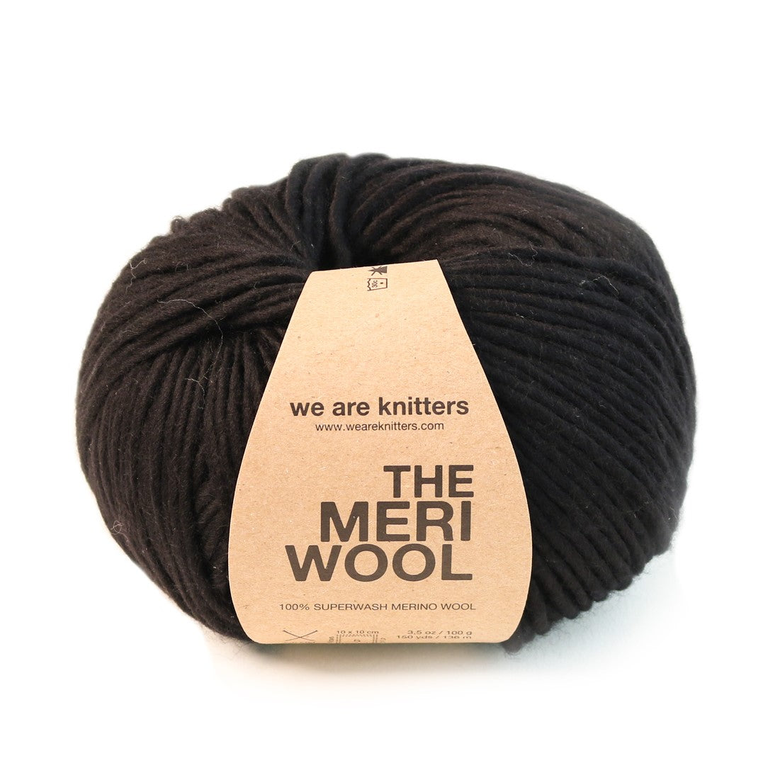 We Are Knitters | The Meriwool | Black
