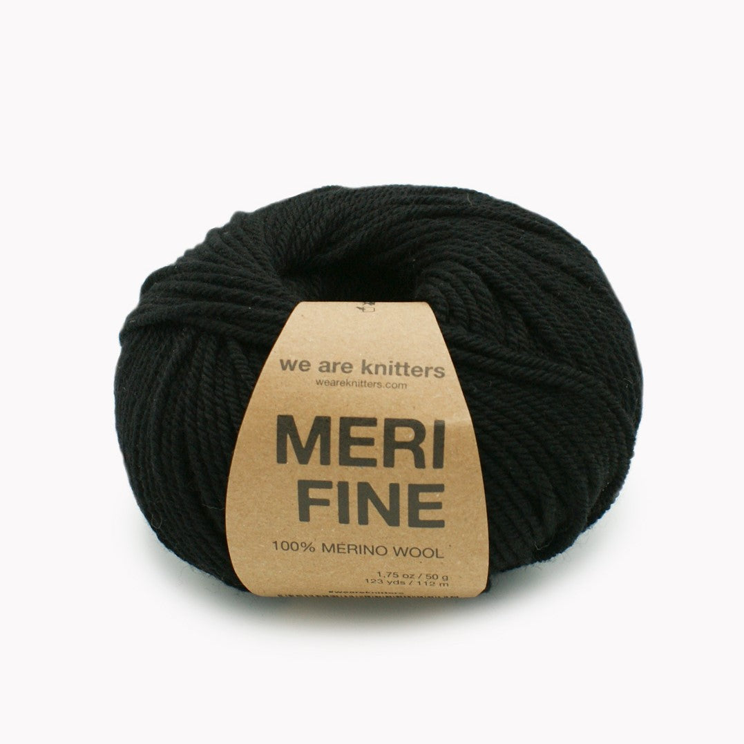 We Are Knitters | Merifine | Black
