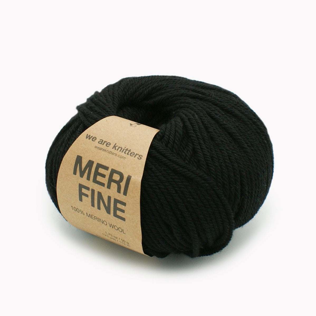 We Are Knitters | Merifine | Black - 0