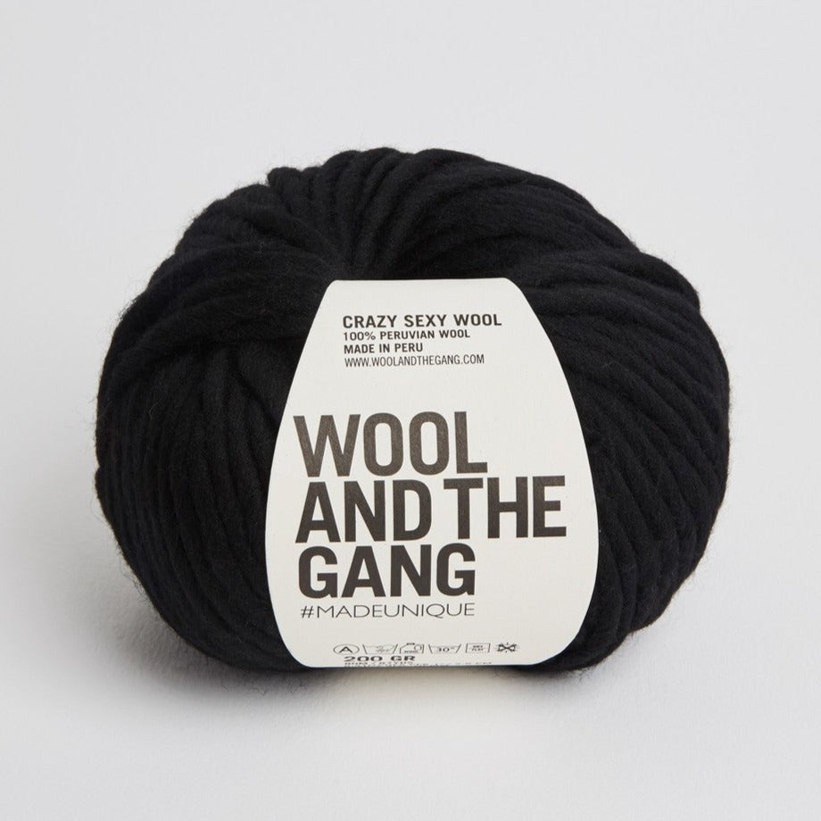 Wool and the Gang | Crazy Sexy Wool | Space Black