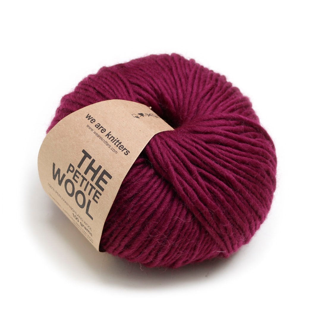 We Are Knitters | The Petite Wool | Wine