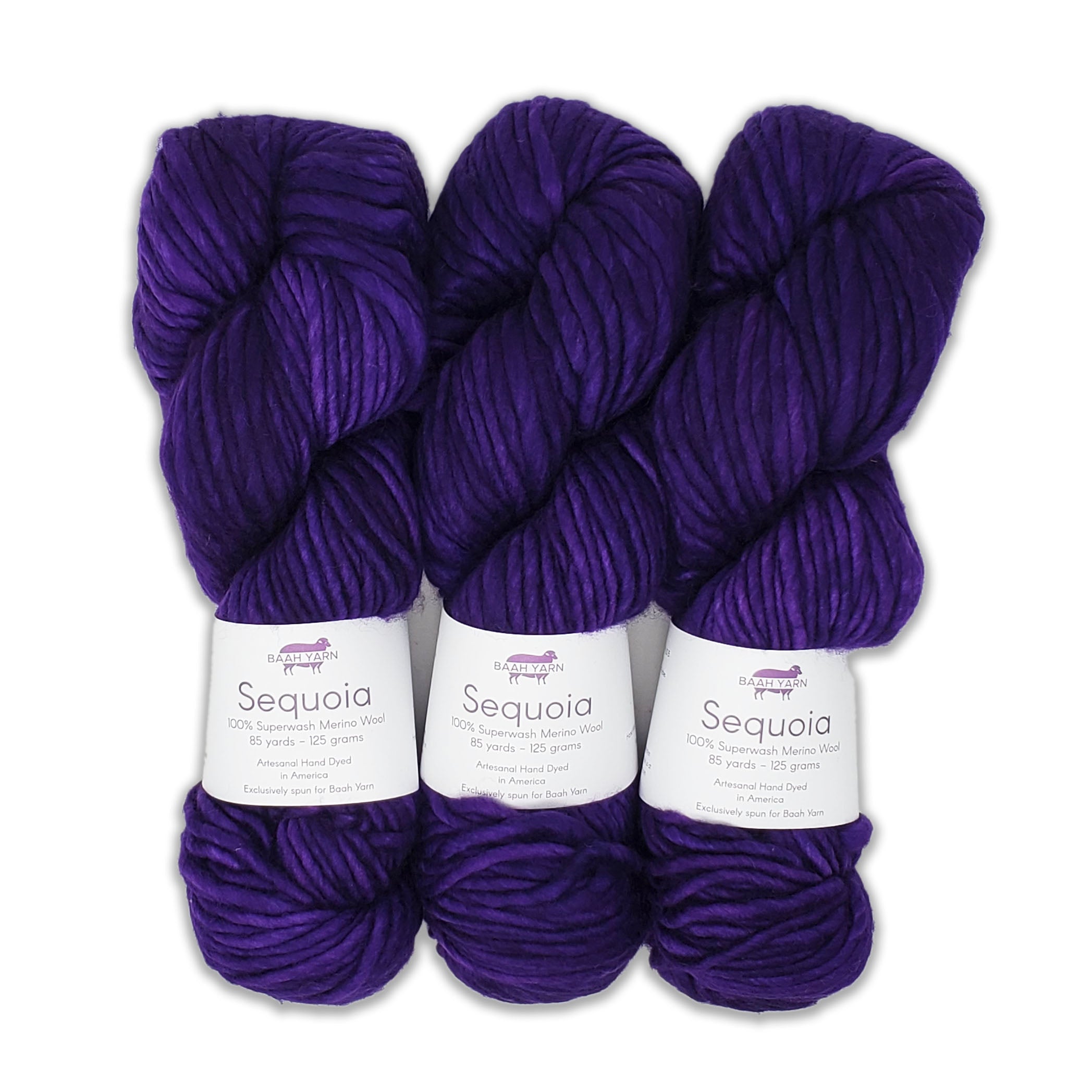 Baah Yarn Sequoia - Winter Purple - 0