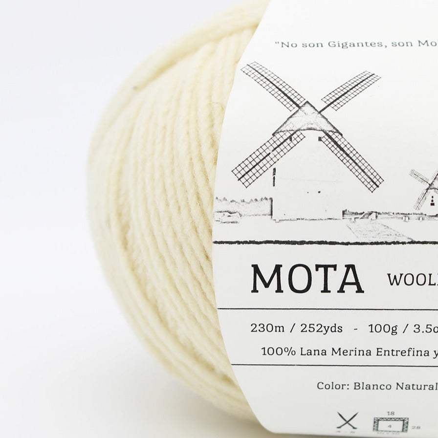 Wooldreamers | Mota - Blanco