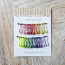Bulb Stitch Marker Set of 40 - Multicolour-1