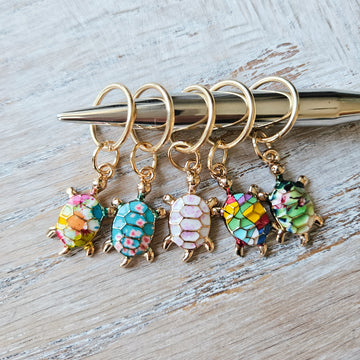 Stitch Marker Set - Turtles