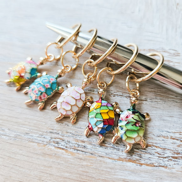 Stitch Marker Set - Turtles