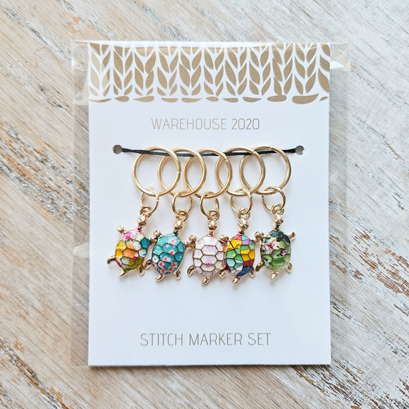 Stitch Marker Set - Turtles