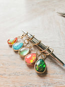 Stitch Marker Set - Teardrops-2
