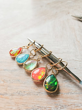 Stitch Marker Set - Teardrops - 0
