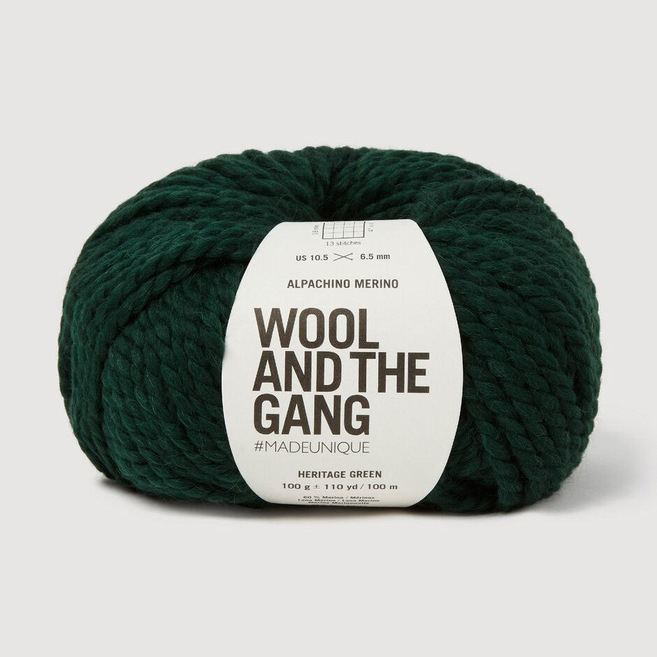 Wool and the Gang | Alpachino Merino | Heritage Green