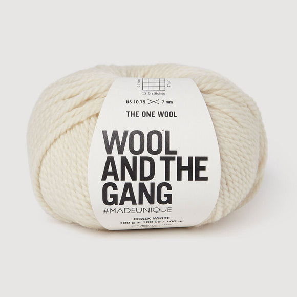 Wool and the Gang | The One Wool | Chalk White