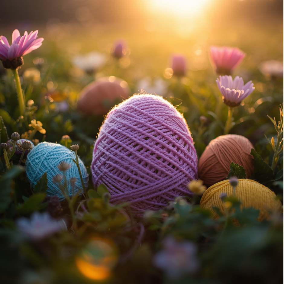 A Yarn-Lovers Easter Egg Hunt!
