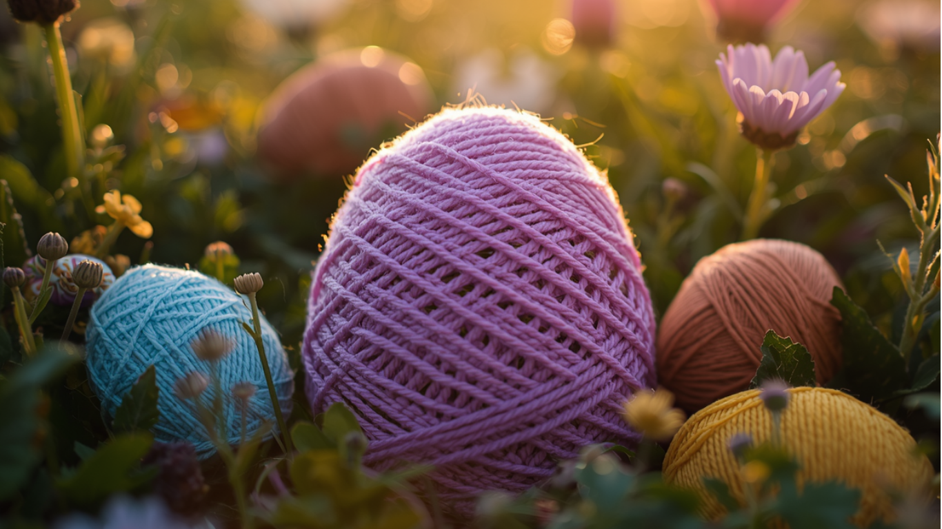 A Yarn-Lovers Easter Egg Hunt!