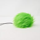 Green Apple Faux Fur Pom Poms-4
