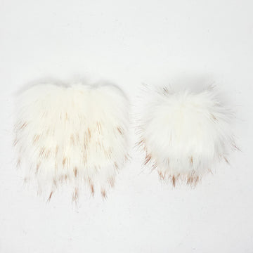 Arctic White 3.0 - Faux Fur Pre-Cut DIY Squares - 0
