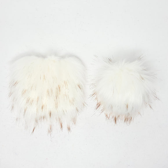 Arctic White 3.0 - Faux Fur Pre-Cut DIY Squares