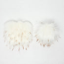 Arctic White 3.0 - Faux Fur Pre-Cut DIY Squares-1