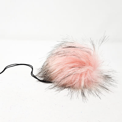 Baby Pink - Faux Fur Pom Poms - 0