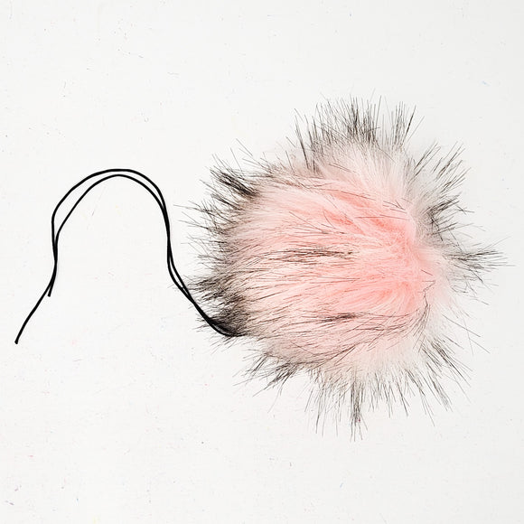 Baby Pink - Faux Fur Pom Poms