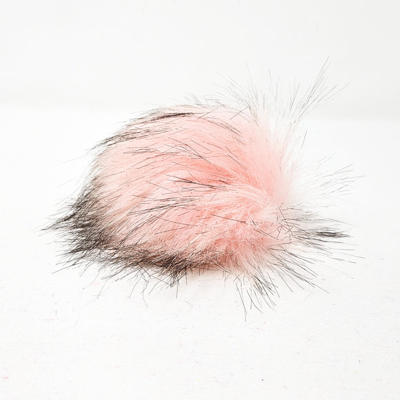 Baby Pink - Faux Fur Pom Poms