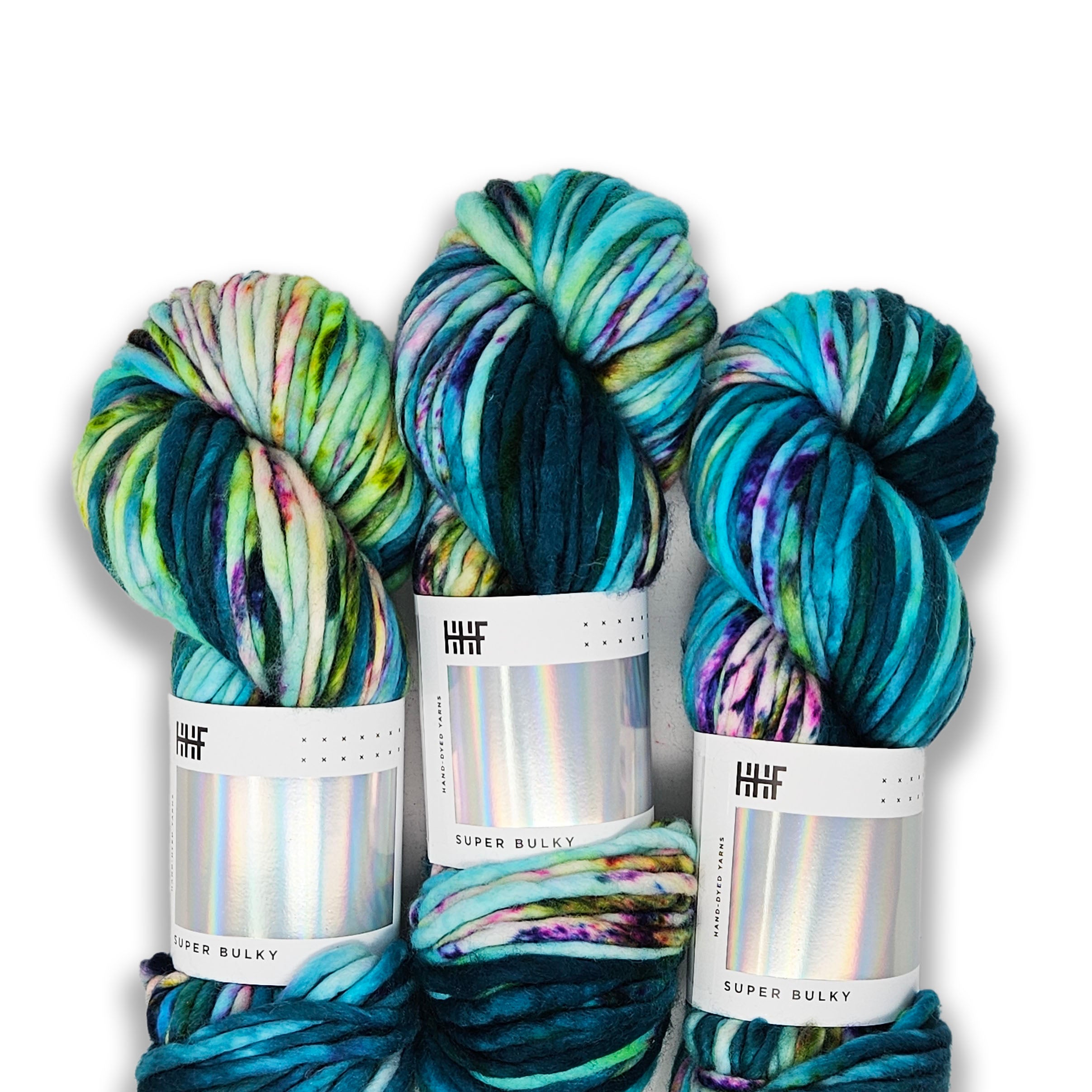 Hedgehog Fibres Super Bulky - Blue Lobster