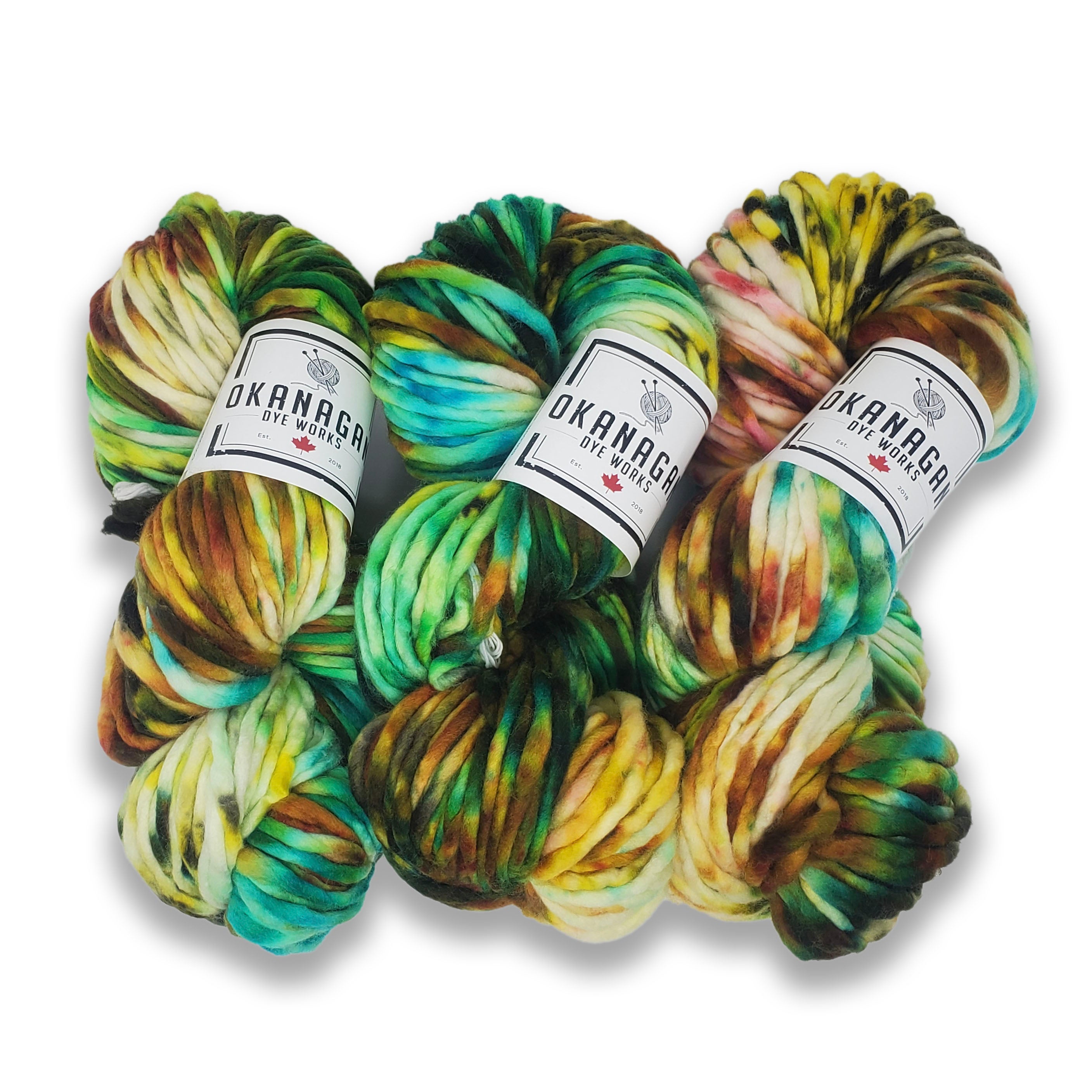 Okanagan Dye Works | Super Bulky | Breath of Spring - 0