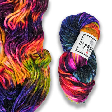 Okanagan Dye Works | Super Bulky SHIMMER | Burlesque
