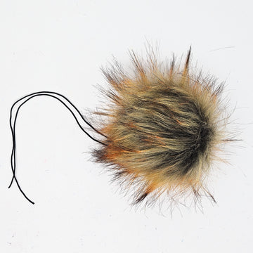 Campfire Faux Fur Pom Poms - 0