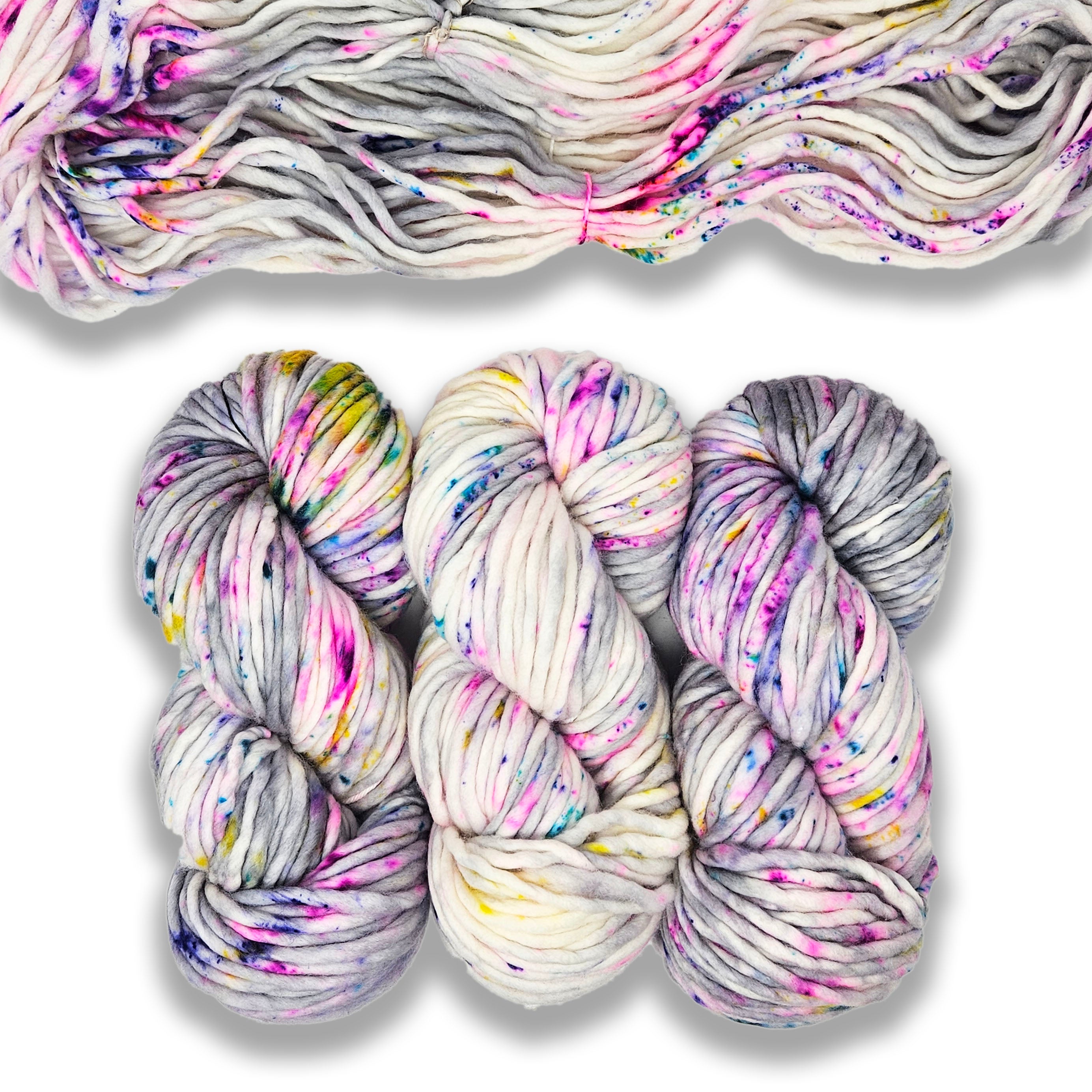 Honey and Clover Fiber Co | Super Bulky | Cloudy With A Chance of Magic