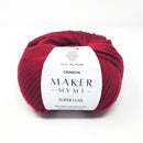 Crimson - Super Luxe 100% Superwash Merino Wool *LAST CHANCE*-1