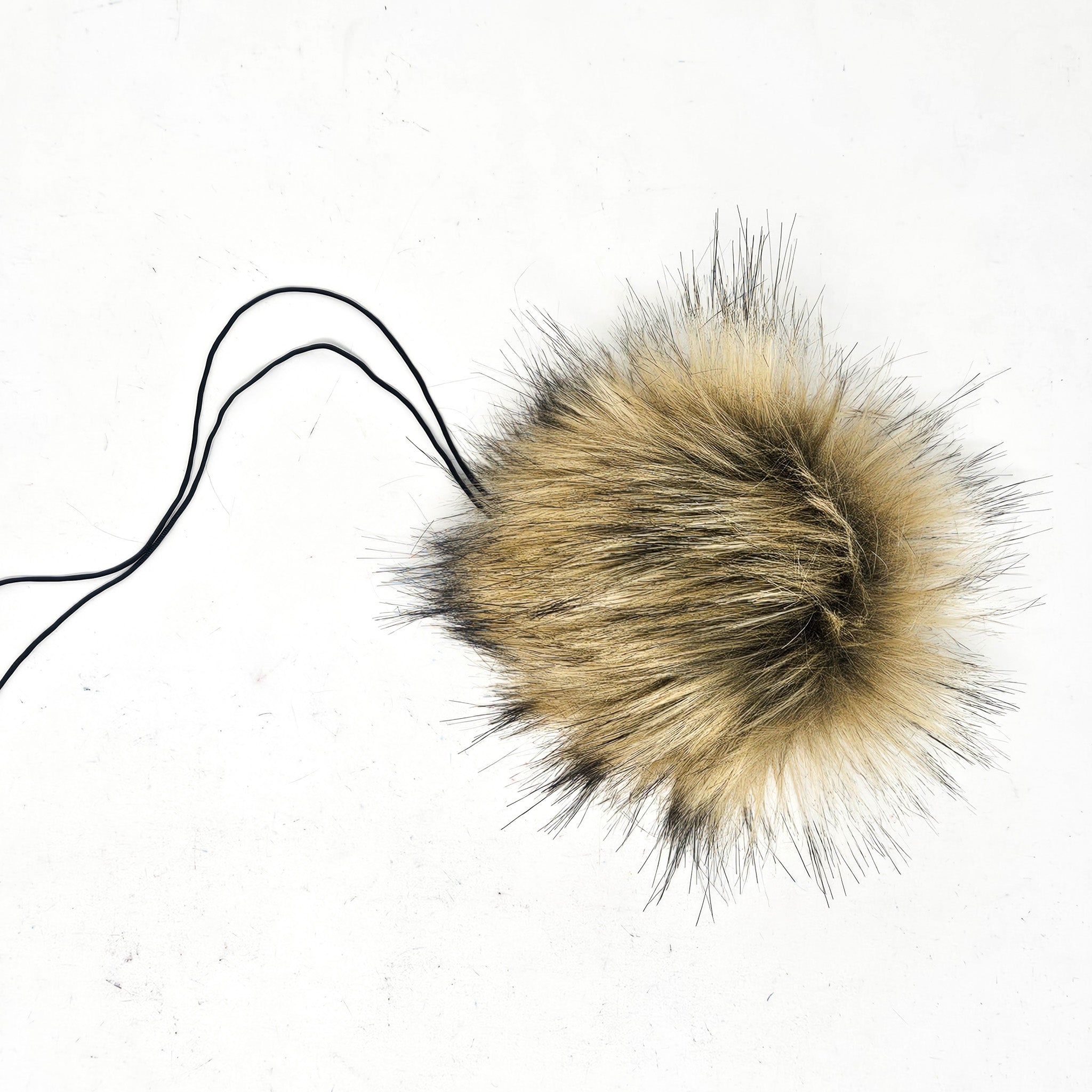 Honey Wolf Faux Fur Pom Poms - 0