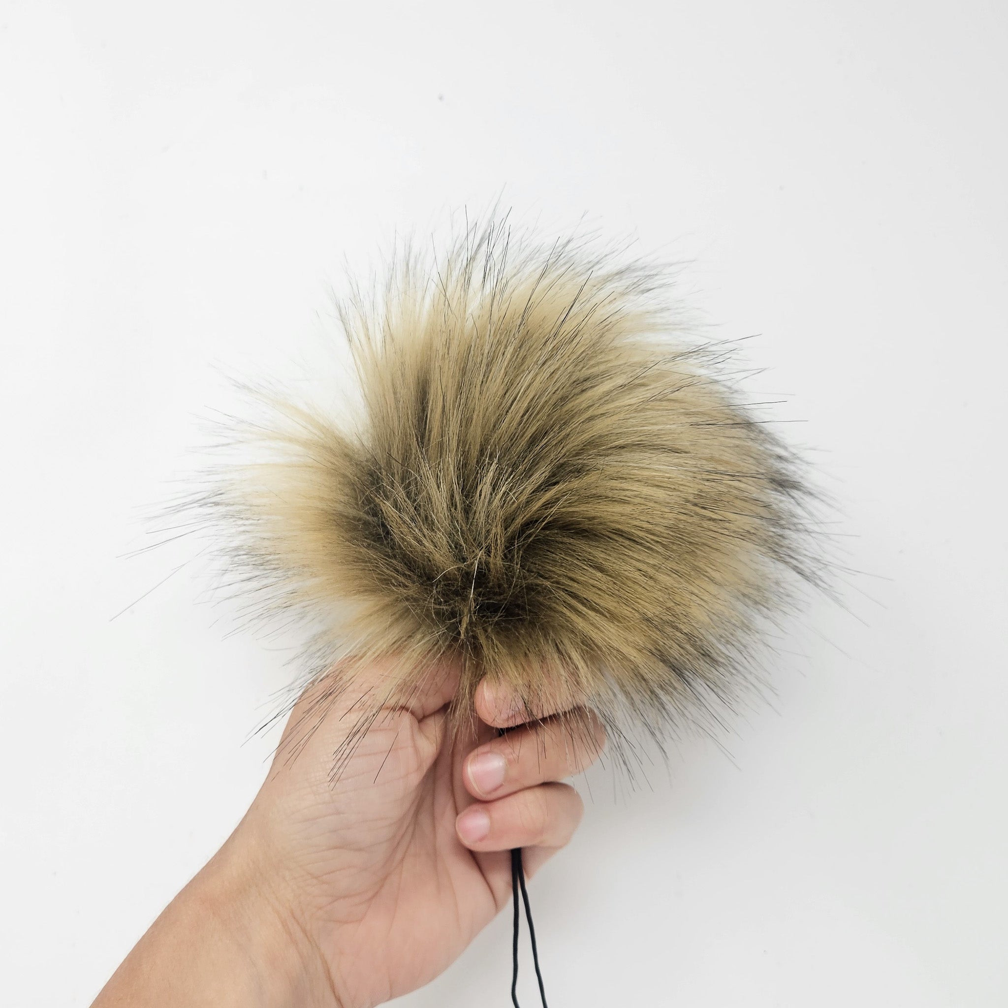 Honey Wolf Faux Fur Pom Poms