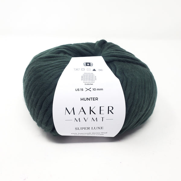 Hunter - Super Luxe 100% Superwash Merino Wool